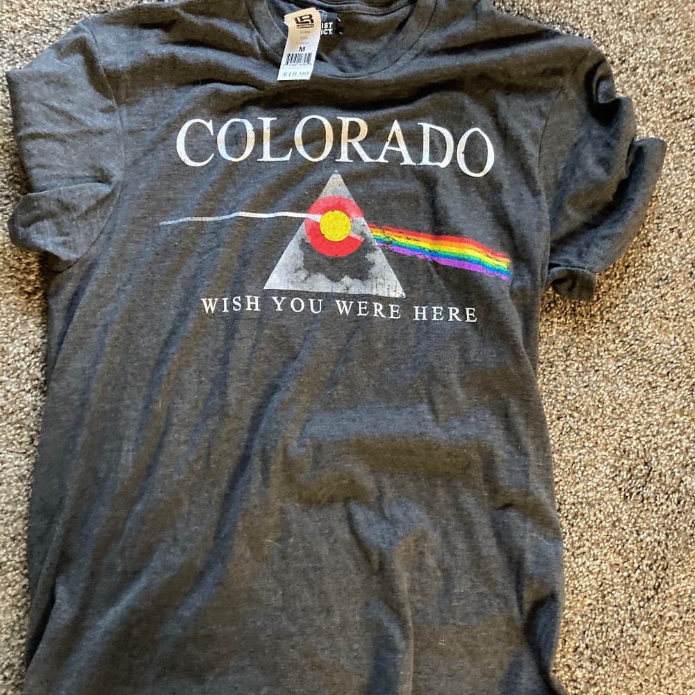 medium vacation Pink Floyd wish you were here short sleeve  t shirt